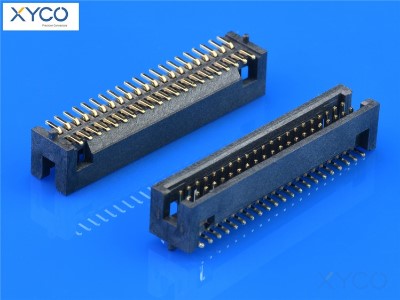 1.27mm H5.7 雙排SMT180° 簡(jiǎn)牛